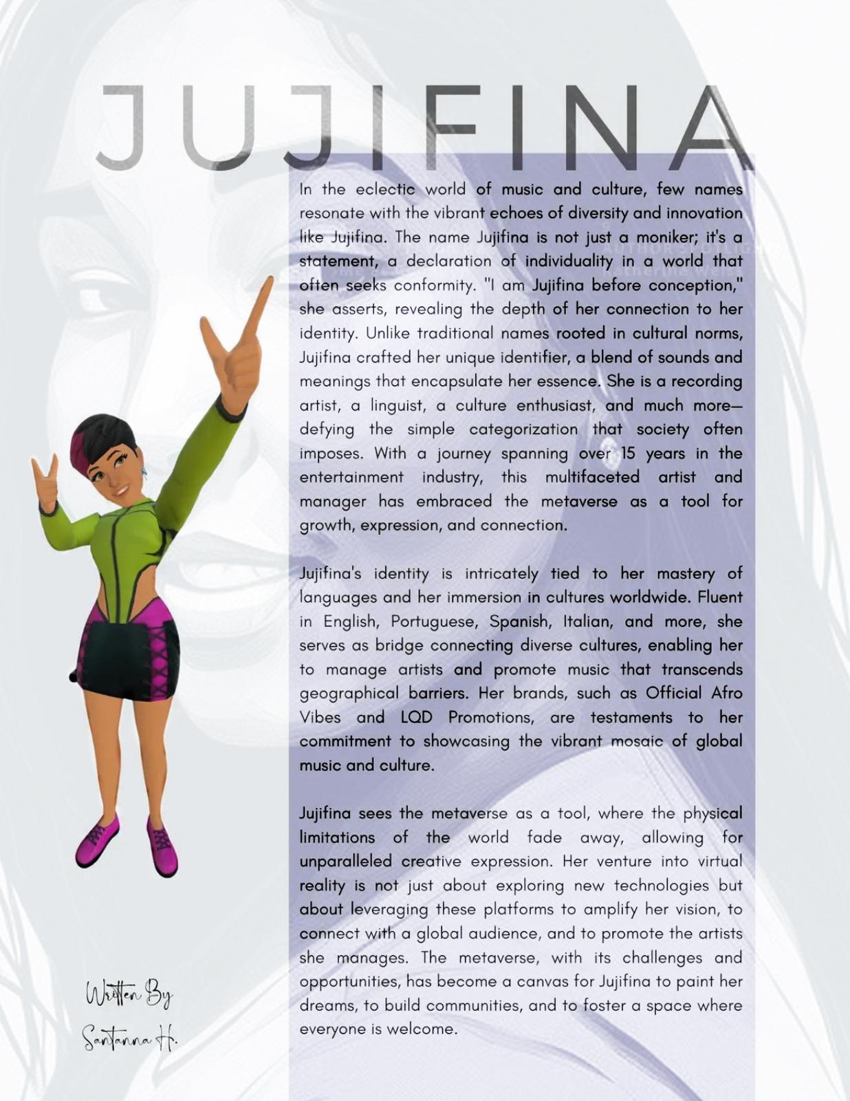 Jujifina in Horizon Worlds